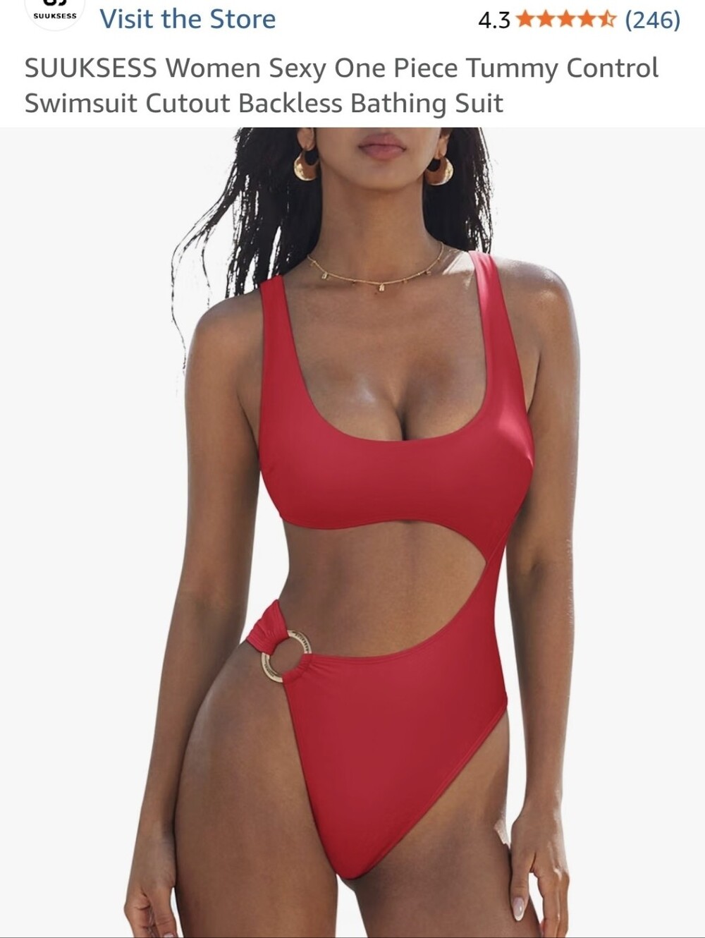 One Piece Swimwear